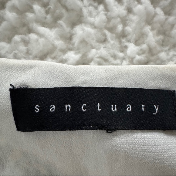 Sanctuary Black & Cream Dress  Women's Medium feminine  Bohemian romantic - Picture 7 of 8